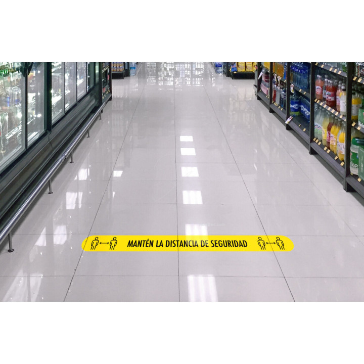 Vinilo Suelo Largo Amarillo ESP - Accesorios Hortícolas