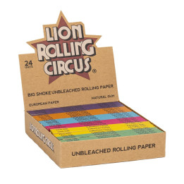 Papel Natural Big Smoke 24 uds - Lion Rolling Circus