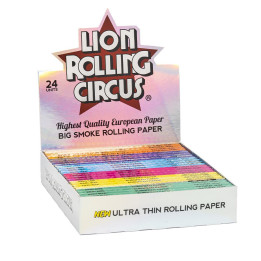 Papel Silver Big Smoke 24 uds - Lion Rolling Circus