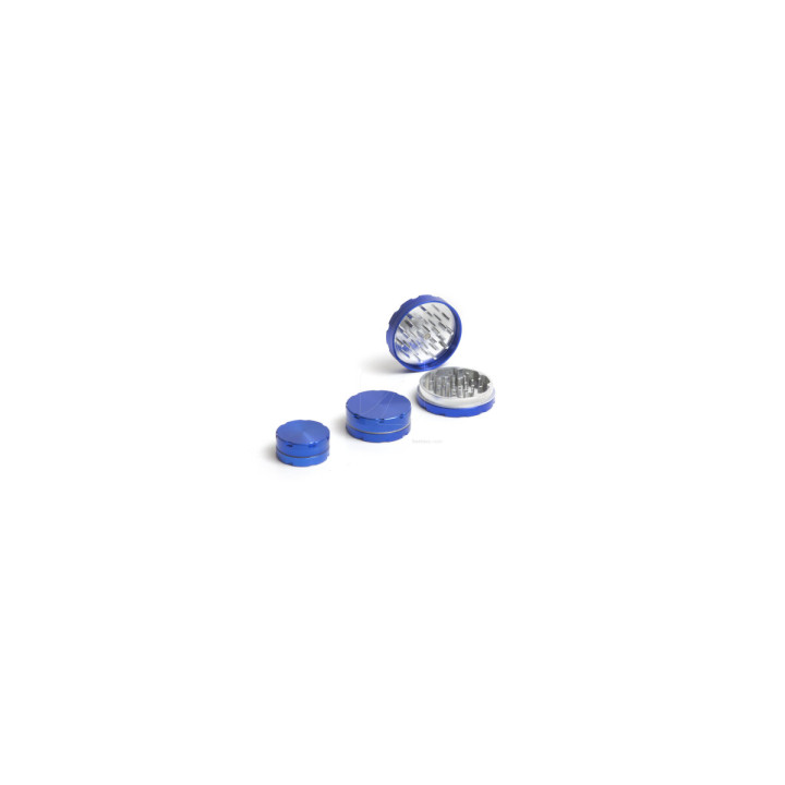 Grinder de Luxe 2 Partes Azul 62 mm - Alta Calidad
