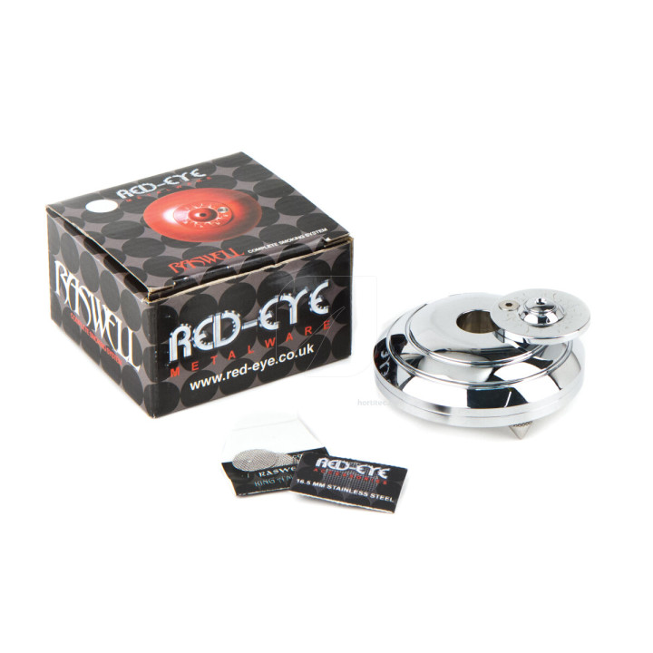 Pipa Raswell RED-EYE - Aluminio Anodizado y Acero Inoxidable