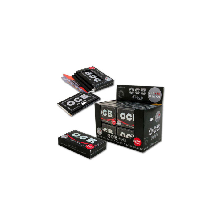 Papel Premium Bloc 300 OCB - 50 Libritos de Calidad